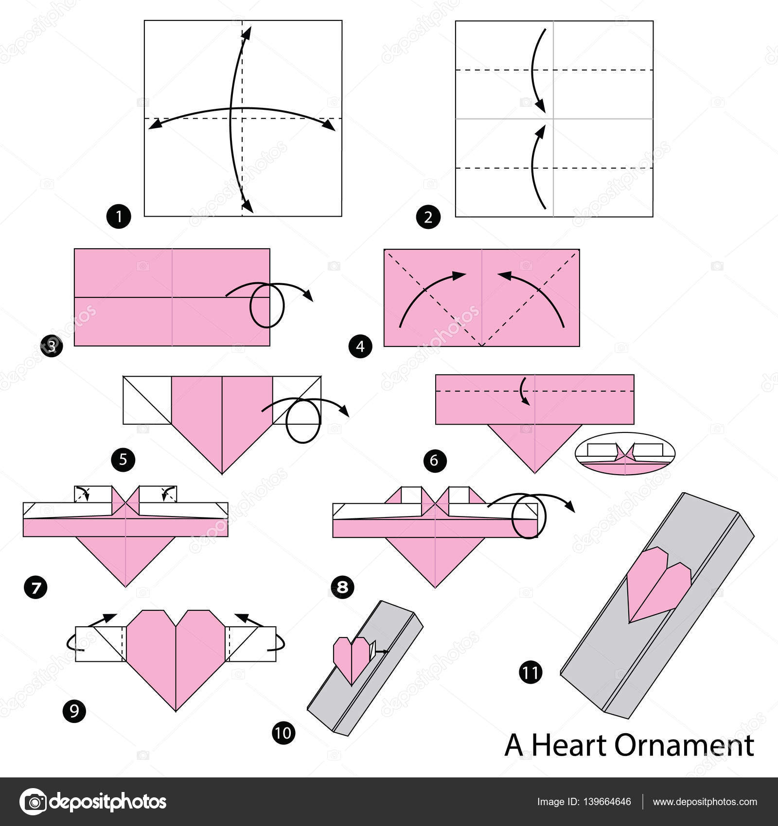 Origami ideas Origami Como Hacer Corazones De Papel Paso A Paso