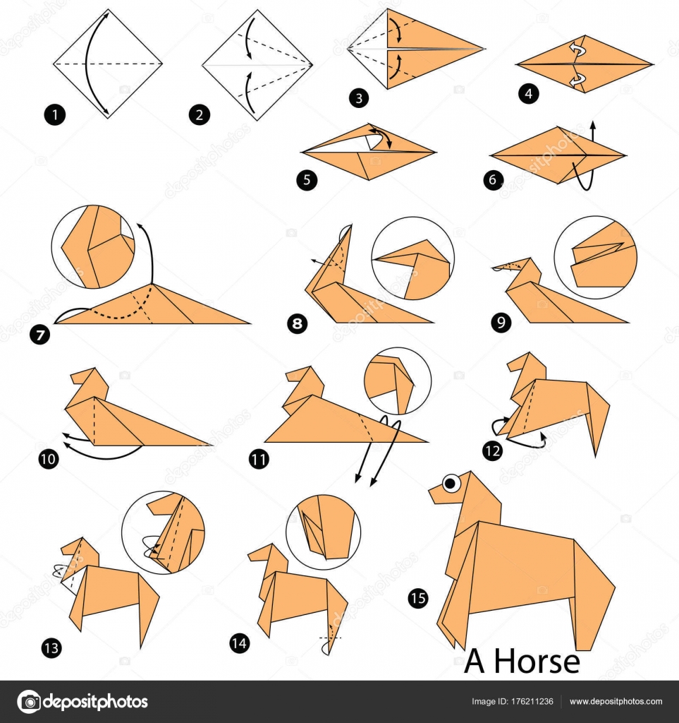 Como desenhar um cavalo - Instruções passo a passo