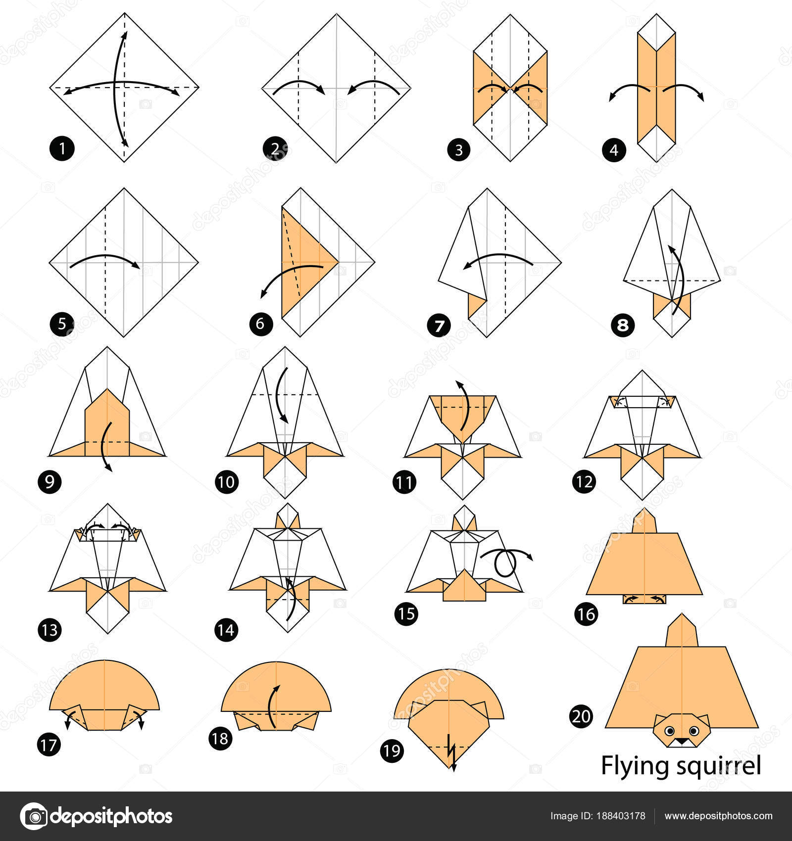 Como Hacer Origami Caballo Paso A Paso Paso Paso Las