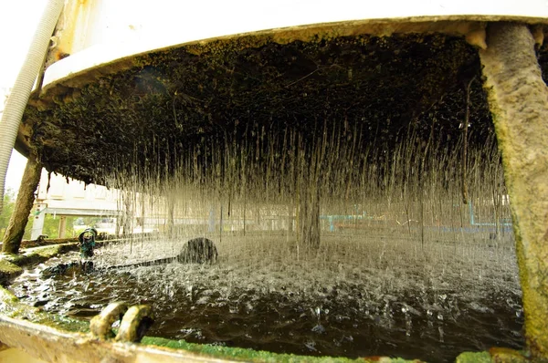 Wasser im Kühlturm — Stockfoto