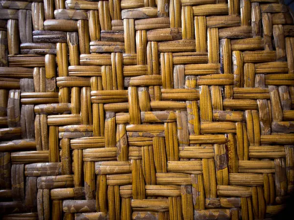 Деталь мебели из бамбука — стоковое фото