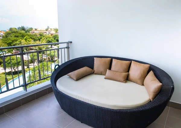 Balkon, su geçirmez açık daybed