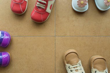 Çocukların, Toplantı hakkında temsil onların ayakkabı