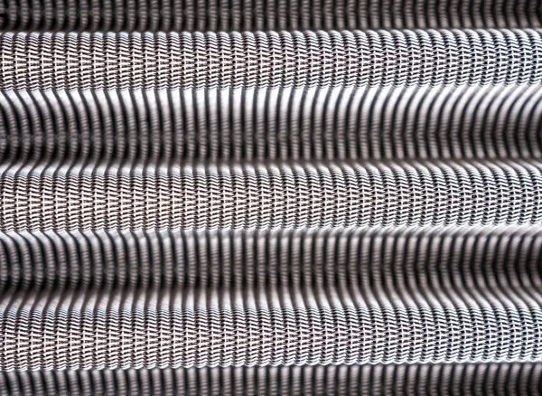 Textura grătarului metalic al filtrului de aer al vehiculului — Fotografie, imagine de stoc