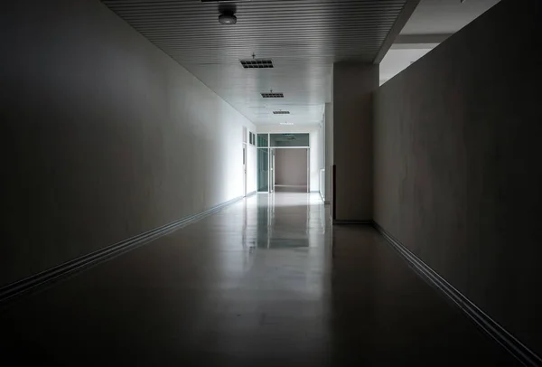 Light Exit Corridor Building — Stock Photo, Image