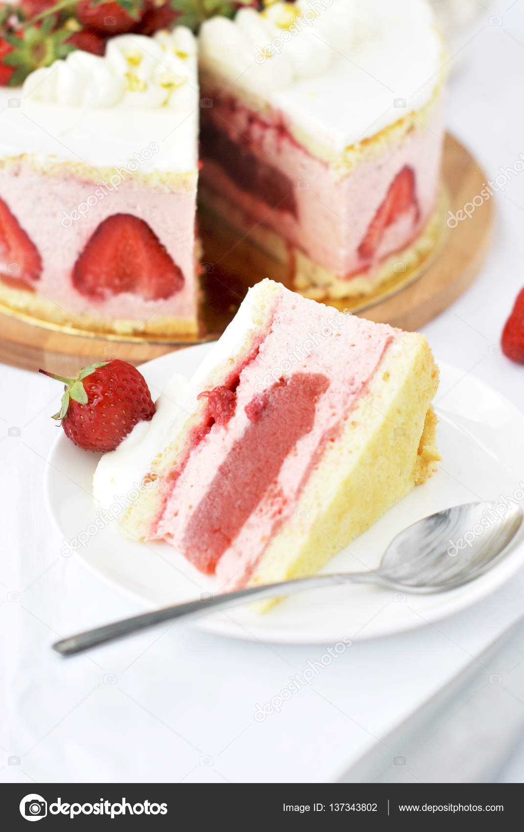 Çilekli Pasta – Fraisier Çilekli Pasta – Fraisier