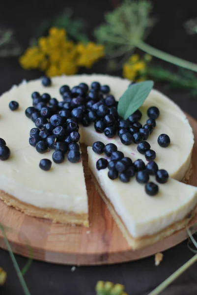 Cheesecake blueberry ile