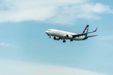 Silkair Singapur Changi uluslararası Airpo iniş uçak