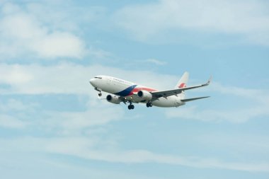 Singapur Changi uluslararası havaalanında açılış Malezya Hava uçak