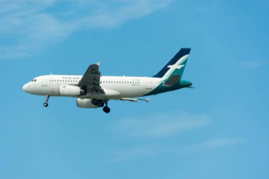 Singapur Changi uluslararası açılış Silkair havayolu uçak