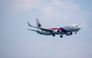 Changi Singapur - 23 Aralık 2019: Malezya Havayolları