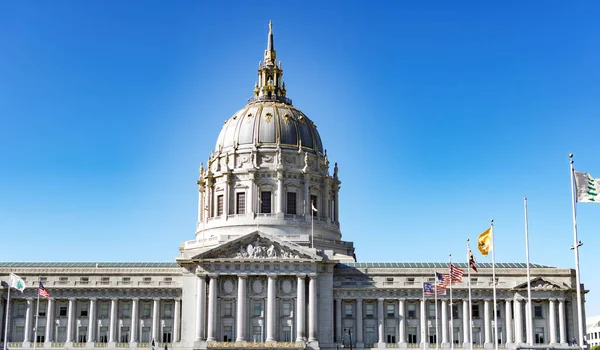 City Hall Building San Francisco Καλιφόρνια Ηπα Μαρτίου 2020 — Φωτογραφία Αρχείου