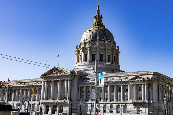 City Hall Building San Francisco Καλιφόρνια Ηπα Μαρτίου 2020 — Φωτογραφία Αρχείου