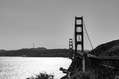 Golden Gate Köprüsü, San Francisco California, ABD, 31 Mart 2020