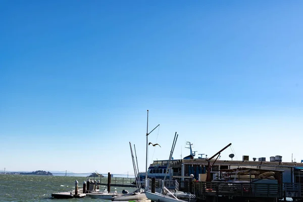 Strand Van Sausalito Baai San Francisco California Verenigde Staten Maart — Stockfoto