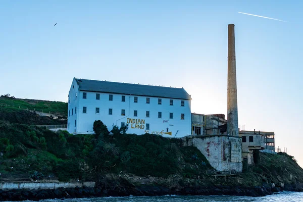 Storehouse Warehouse Power Plant Alcatraz Island Prison San Francisco California — Stock fotografie