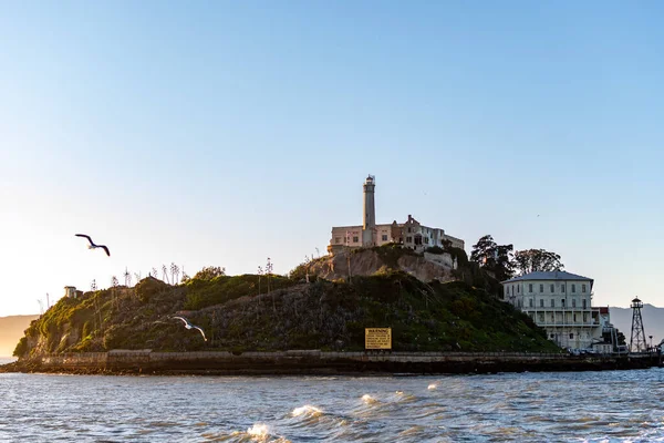 Vězeňská Věznice Ostrově Alcatraz San Francisco California Usa Března 2020 — Stock fotografie