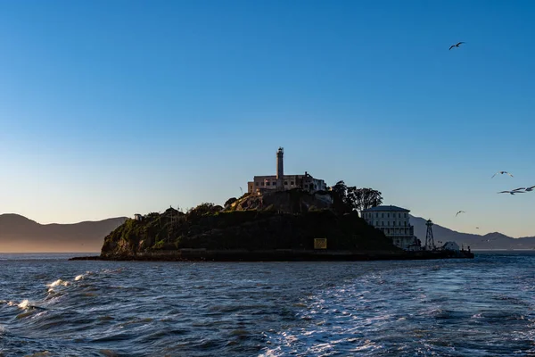 Vězeňská Věznice Ostrově Alcatraz San Francisco California Usa Března 2020 — Stock fotografie