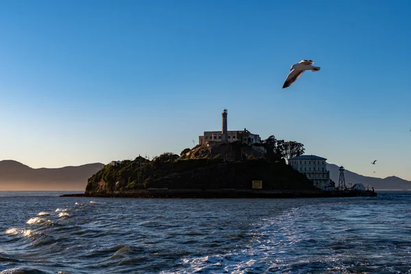 Vězeňská Věznice Ostrově Alcatraz San Francisco California Usa Března 2020 — Stock fotografie