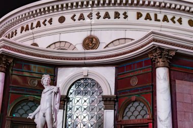 Las Vegas Bulvarı 'ndaki Colosseum Caesars Palace, Las Vegas Nevada ABD, 30 Mart 2020