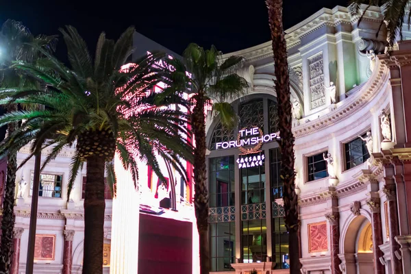 Forum Shops Caesars Palace Las Vegas Nevada Usa Marzo 2020 — Foto de Stock