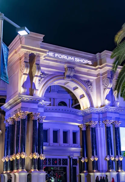 Forum Shops Caesars Palace Las Vegas Nevada Usa Марта 2020 — стоковое фото