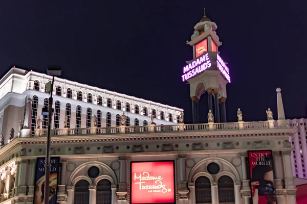 Venedik Oteli Madam Tussauds Las Vegas Bulvarı Las Vegas Nevada — Stok fotoğraf