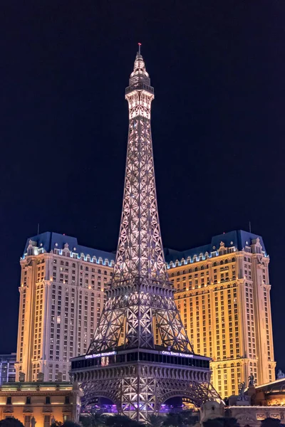 Eiffel Tower Restaurant Las Vegas Nevada Usa Marzo 2020 —  Fotos de Stock