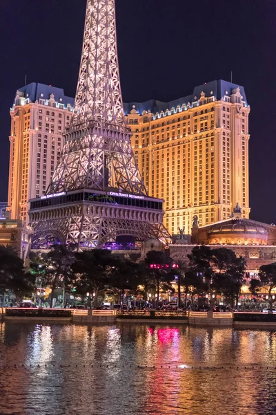 Eiffel Kulesi Restoranı Las Vegas Nevada Abd Mart 2020 — Stok fotoğraf