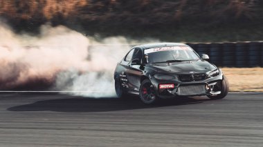 Oschersleben, Almanya, 31 Ağustos 2019: Çek yarış pilotu Marco Zakouril, Almanya 'nın Oschersleben şehrinde düzenlenen 6..