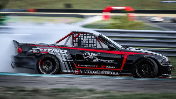 Oschersleben Németország 2019 Augusztus Gregor Kavalir Bmw E36 Cabriót Vezet — Stock Fotó