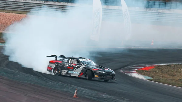 Oschersleben August 2019 Nicolas Maunoir Mit Dem Nissan Silvia S15 — Stockfoto