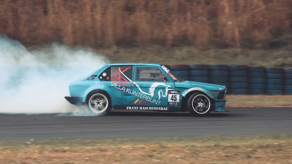 Oschersleben Німеччина Серпня 2019 Німецький Гонщик Філіп Джадж Кермом Bmw — стокове фото