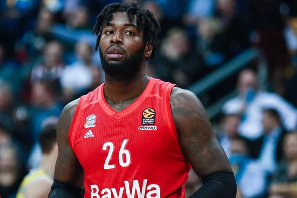 Berlín Alemania Diciembre 2019 Mathias Lessort Del Bayern Munich Basketball — Foto de Stock