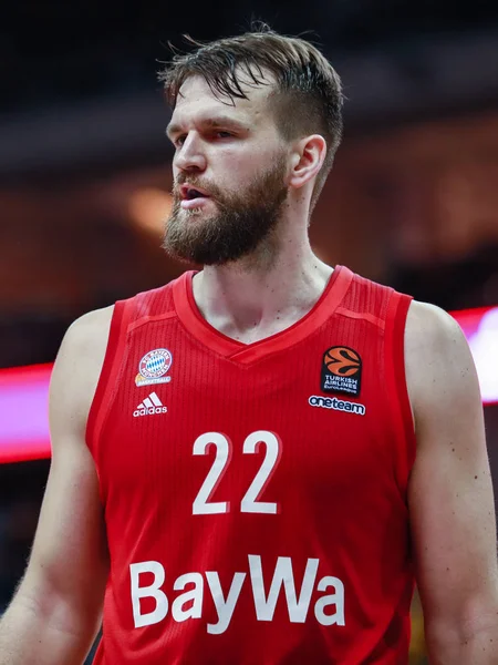 Berlijn Duitsland December 2019 Danilo Barthel Van Bayern München Basketbal — Stockfoto