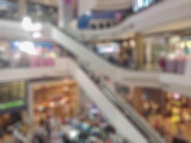 Soyut bulanıklık süpermarket ve perakende mağaza alışveriş merkezi Inte