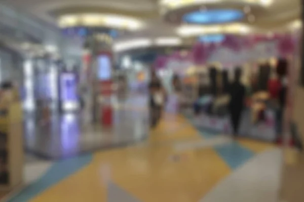 Abstrato blur supermercado e loja de varejo em shopping center inte — Fotografia de Stock