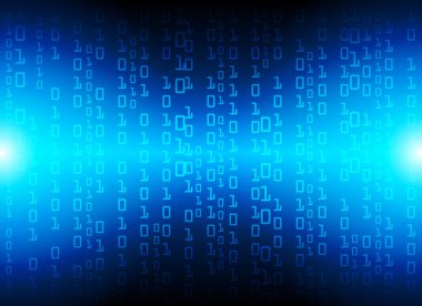 High-Tech ikili arka plan, soyut teknolojik altyapı, vec