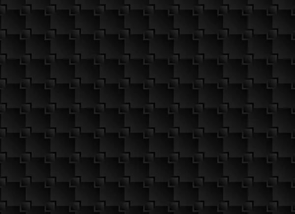 Motif géométrique noir texture fond abstrait. Retour vectoriel — Image vectorielle