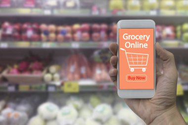 Elini kullanma smartphone ile bakkal online ekran bulanık bitti