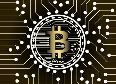 bitcoin ve blockchain ağ bağlantısı, sanal para bloku