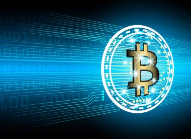 bitcoin ve blockchain dijital teknoloji, sanal para bloku