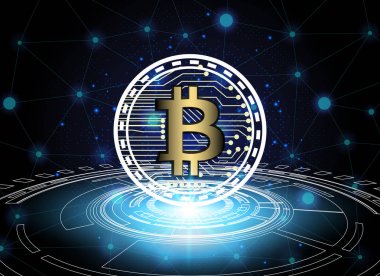 bitcoin ve blockchain dijital teknoloji, sanal para bloku
