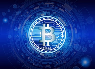 bitcoin ve blockchain dijital teknoloji, sanal para bloku