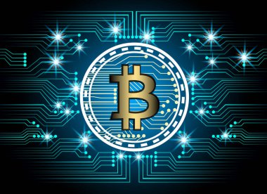 bitcoin ve blockchain dijital teknoloji, sanal para bloku