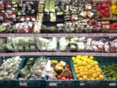 Soyut bulanık süpermarket