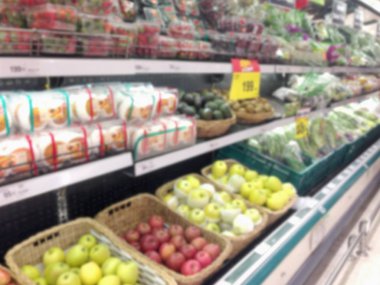 Soyut bulanık süpermarket