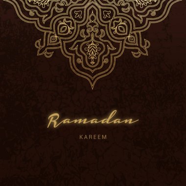 Ramazan Kareem İslami tatil.