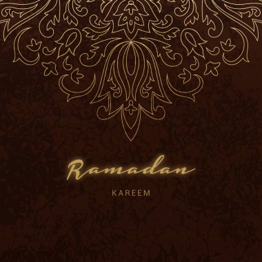 Ramazan Kareem İslami tatil.