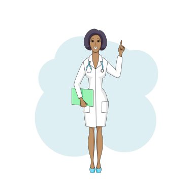 Konuşmuyor, beyaz ceket siyah doktor erkek